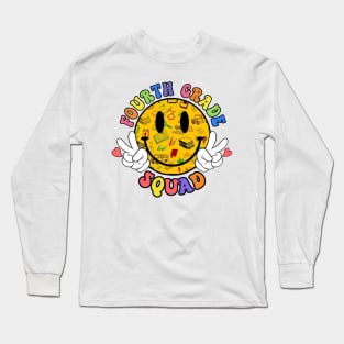 Fourth Grade Squad Long Sleeve T-Shirt